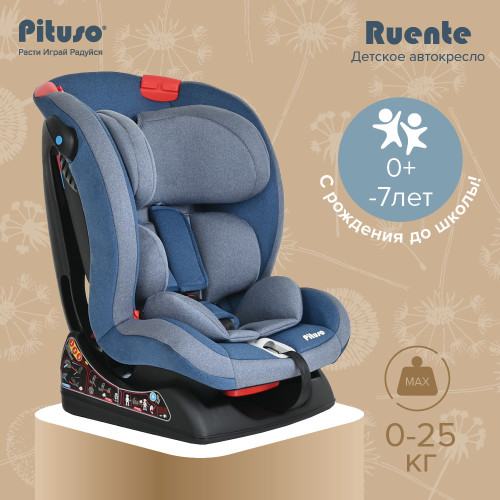 Автокресло группы 0+/1/2 ( 0-25 кг) Pituso Ruente 