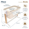 Колыбель Pituso 3 в 1 Denia 