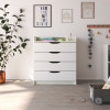 Комод раскладной Pituso Wood/ 804 ПВХ с шариковыми направляющими 4 ящика