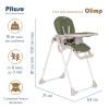 Стул для кормления Pituso Olimp Eco-кожа
