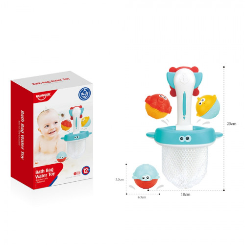 HAUNGER Набор игрушек для ванной РЫБКИ 3 шт. (в кор.36 шт)