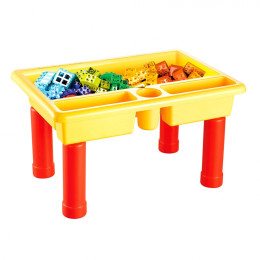 PITUSO Стол для игры с конструктором, в компл. с конструктором (70эл.) (56*38.5*32)