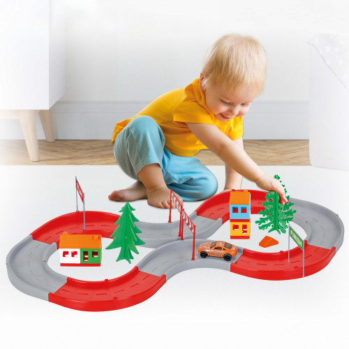 Игровой набор Pilsan Автотрек Limitless Road