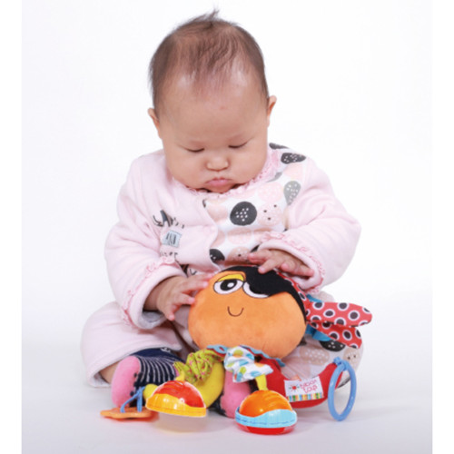 BIBA TOYS Мягкая игрушка-подвеска на прищепке Пират Джэк, длина 30 см