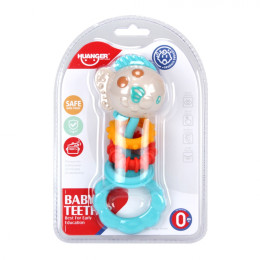 HAUNGER Игрушка погремушка-прорезыватель РЫБКА (в кор.96 шт.)