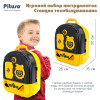 PITUSO Игровой набор инструментов Станция техобслуживания 2в1 (чемоданчик)35,4*50,6*30 см 