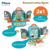 PITUSO Игровой набор Кухня 2 в1 (чемоданчик) 35,4*50,6*30 см