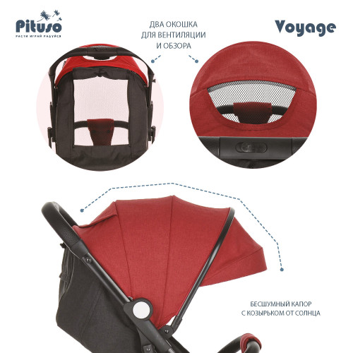 Прогулочная коляска Pituso Voyage