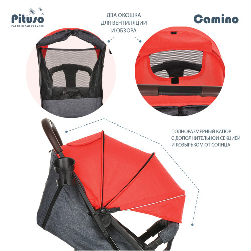 Прогулочная коляска Pituso Camino 