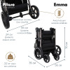 PITUSO Коляска детская EMMA (прогулочная)