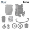 PITUSO Коляска детская EMMA (прогулочная)