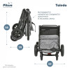 Прогулочная коляска Pituso Toledo колеса AIR