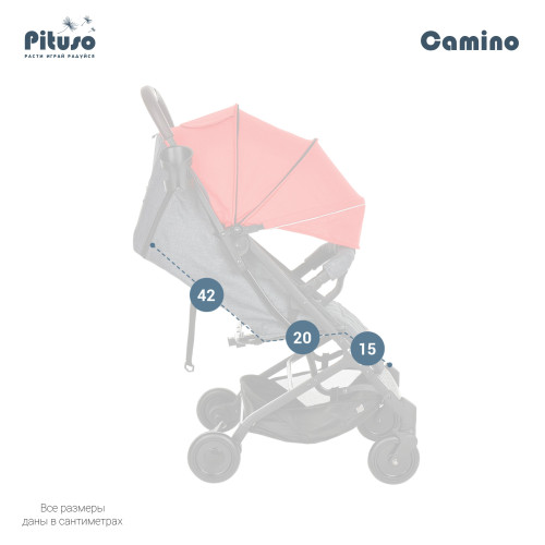 Прогулочная коляска Pituso Camino 