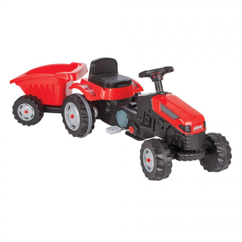 Педальная машина Tractor с прицепом Pilsan