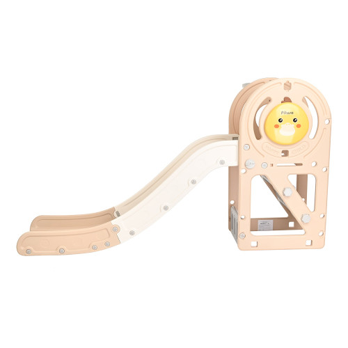 Детская горка Pituso Duck с баскет.кольцом Beige/Бежевый