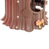 Игровой дом Starplay Tree House с горкой Коричневый/Красный