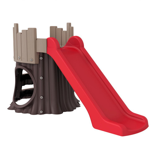Игровой дом Starplay Tree House с горкой Коричневый/Красный