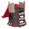 Игровой дом Starplay Tree House с горкой Коричневый/Красный