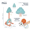 Стойка баскетбольная Pituso Тачка Blue/Голубой
