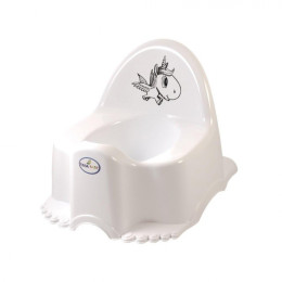 Детский горшок музыкальный антискользящий Tega Baby Eco Единорог