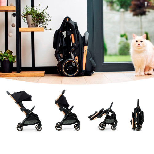Коляска KinderkraftAPINO Raven Black