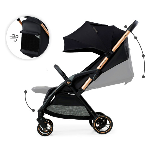 Коляска KinderkraftAPINO Raven Black