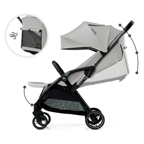 Коляска KinderkraftAPINO Dove Grey