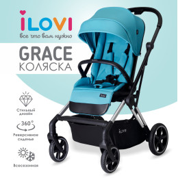 Коляска iLovi Grace Aqua
