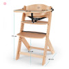 Стульчик для кормления KinderkraftENOCK Full White