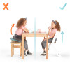 Стульчик для кормления KinderkraftENOCK Full White