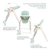 Стульчик для кормления iLovi Frutti Light Green