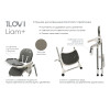 Стульчик для кормления iLovi Liam Plus Gray