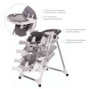 Стульчик для кормления iLovi Light с колесами Dark Gray