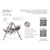 Стульчик для кормления iLovi Swing Gray