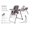 Стульчик для кормления iLovi Swing Gray