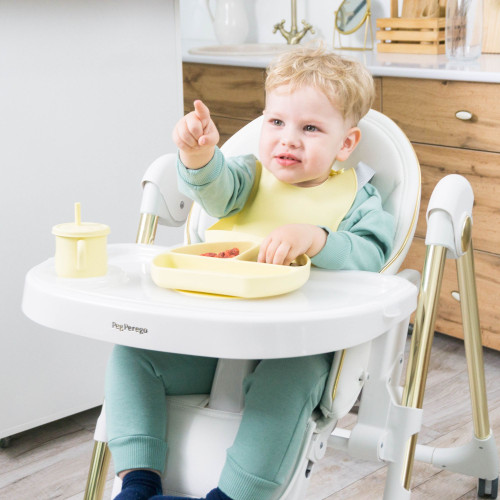 Стульчик Peg-Perego Prima Pappa Follow me Hi-Tech Licorice