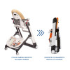 Стульчик Peg Perego Siesta Follow Me Noce