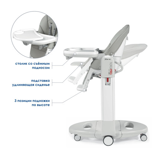 Стульчик Peg Perego Tatamia Follow Me Ice