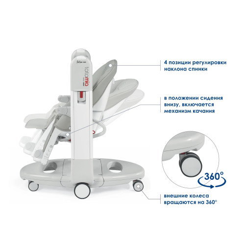 Стульчик Peg Perego Tatamia Follow Me Cacao