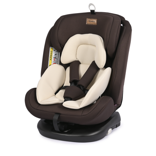 Детское автокресло Major ISOFIX, коричневый-бежевый