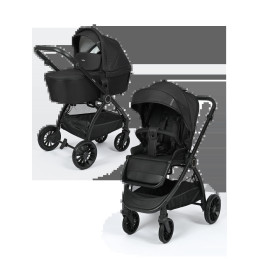 Детская коляска 2 в 1 Walker, чёрный