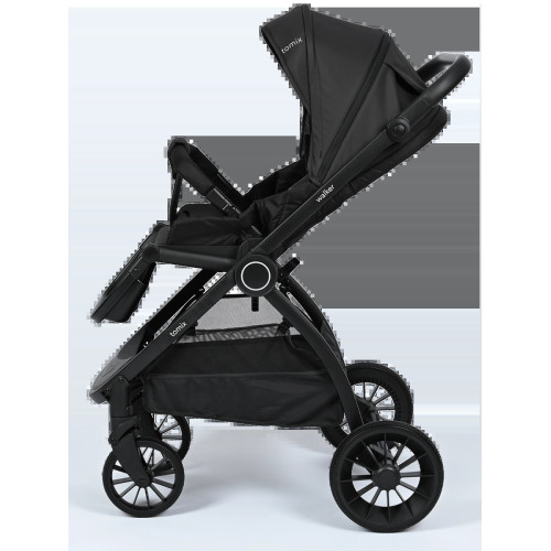 Детская коляска 2 в 1 Walker, чёрный