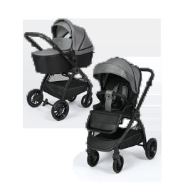 Детская коляска 2 в 1 Walker, серый