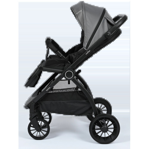 Детская коляска 2 в 1 Walker, серый