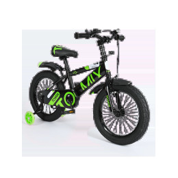 Детский двухколесный велосипед Biker 16, зеленый