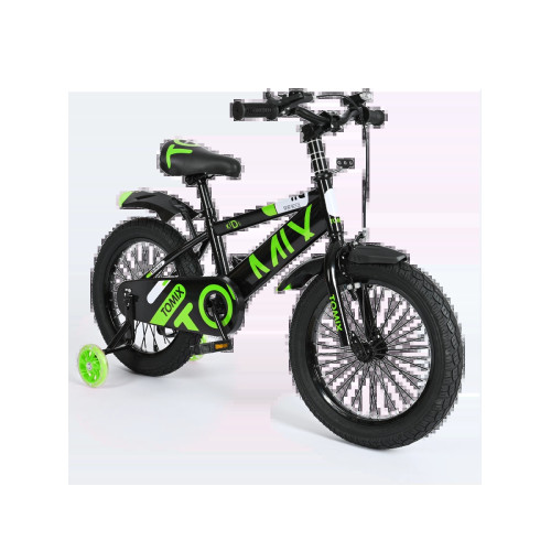 Детский двухколесный велосипед Biker 16, зеленый