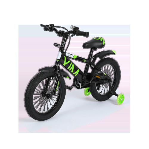 Детский двухколесный велосипед Biker 16, зеленый
