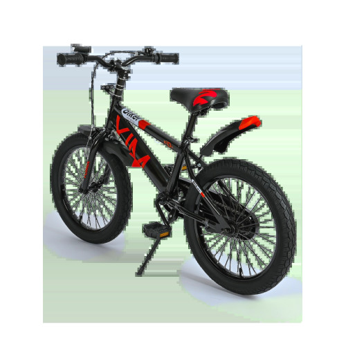 Детский двухколесный велосипед Biker 18, красный