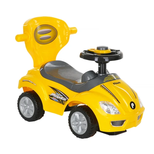 Каталка Pituso Mega Car с музыкальной панелью,бампером и ручкой 