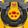 Каталка Pituso Mega Car с музыкальной панелью,бампером и ручкой 
